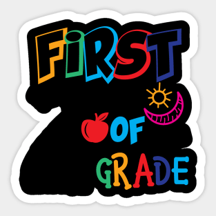 first day of 2nd grade Sticker